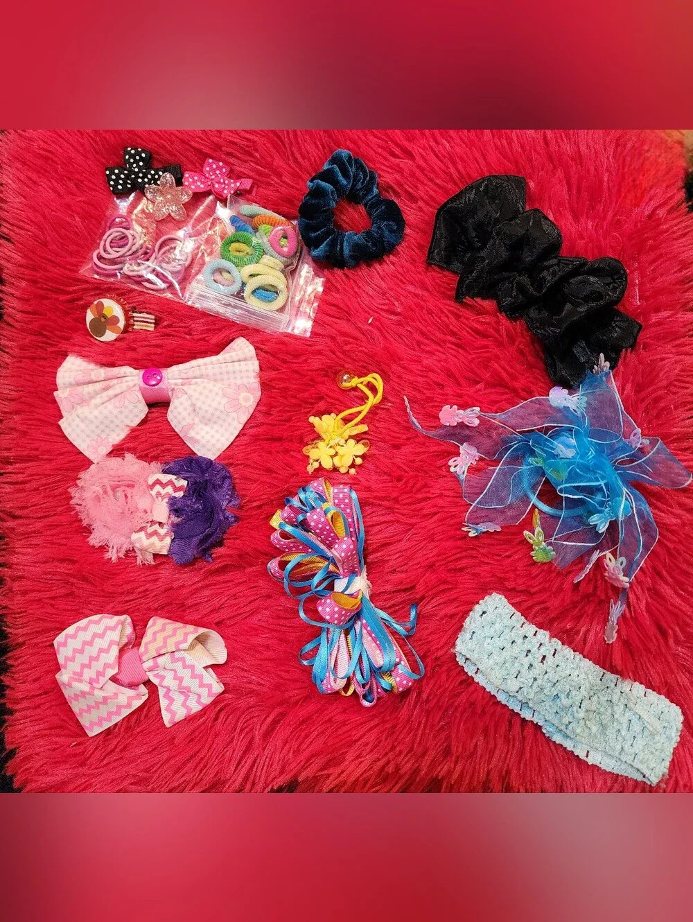 15 Piece Assorted Kids Hair Accessories Set